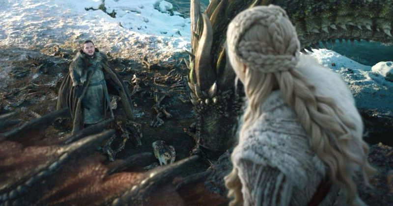 Jon Snow ir Daenerys