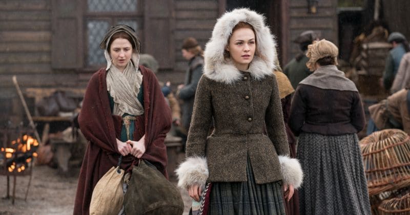 'Outlanderi' 4. hooaja imelised ajaränduri kostüümid tulid raamatute, teleri, muuseumi ja Interneti kaudu