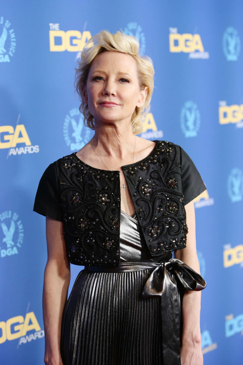   Anne Heche participă la cea de-a 74-a ediție anuală a premiilor Directors Guild Of America de la Beverly Hilton, pe 12 martie 2022, în Beverly Hills, California.