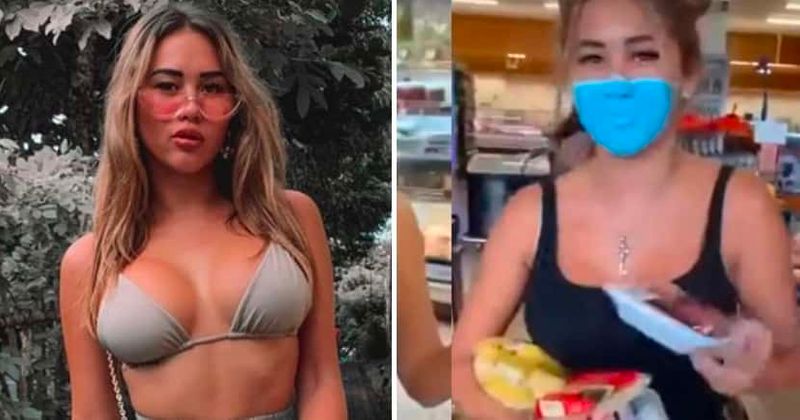 Wer ist Leia Se? Influencer malt eine Gesichtsmaske, anstatt eine in einem viralen Video zu tragen, und wird auf Bali abgeschoben
