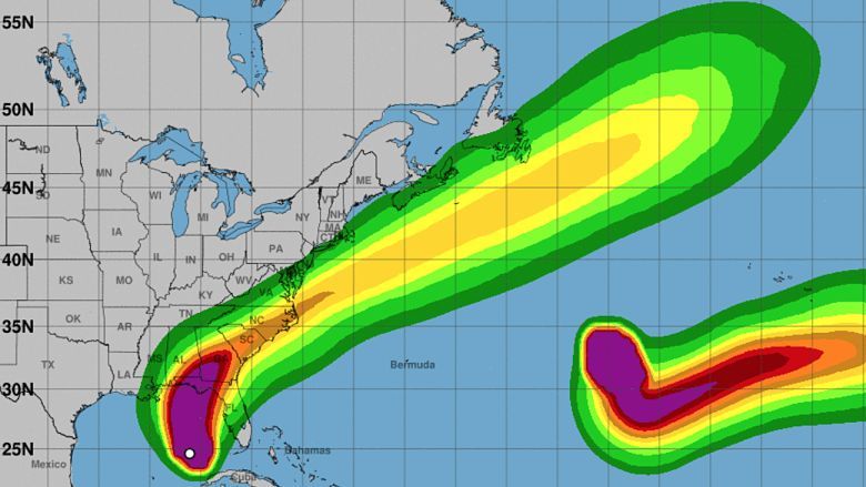 Ураган Мицхаел Орландо: Најновија стаза и прогноза [9. октобар]