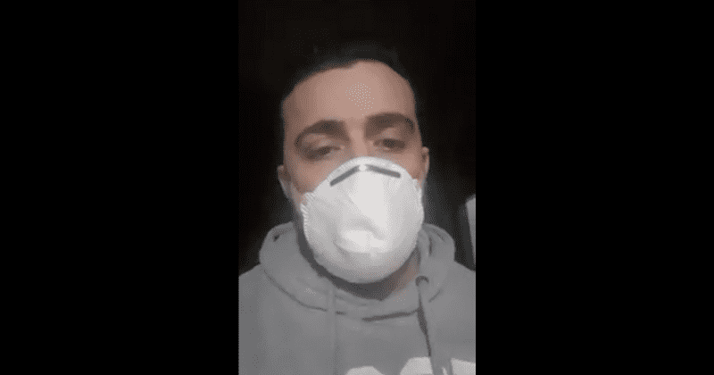 Coronavirus: Der italienische Schauspieler Luca Franzese ist 36 Stunden lang mit der Leiche seiner Schwester zu Hause gefangen und veröffentlicht ein Video, in dem er um Hilfe bittet